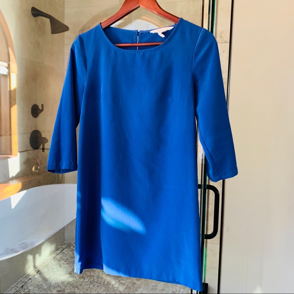 BCBGeneration Cobalt Blue Shift Dress Sz XXS